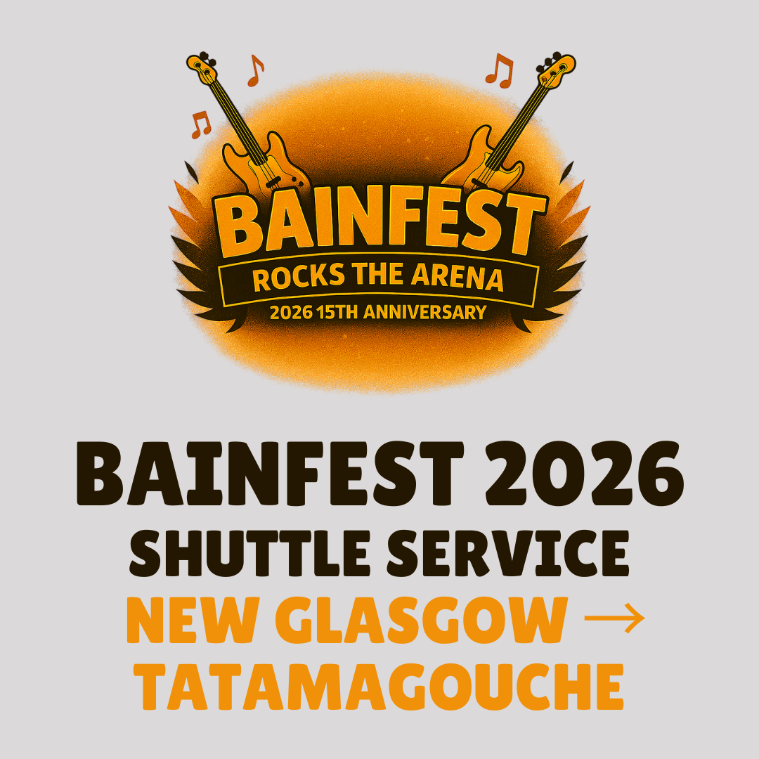 Shuttle Service BAINFEST 2026 (New Glasgow to Tatamagouche)